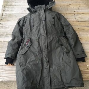 Women's Dark Green Ski Jacket